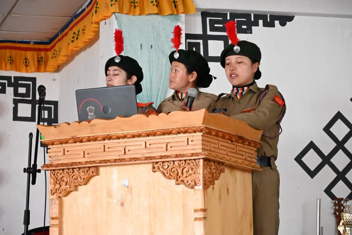 National Cadet Corps unit of EJM College, Leh hosted a speech competition on Mar 30. The aim of the competition was to foster the spirit of leadership & empowerment among the youth. @LAHDC_LEH @DC_Leh_Official @ddnewsladakh @prasarbharti @PIBSrinagar