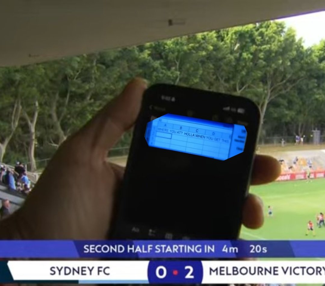 hayley_routley's tweet image. When will Kelly Rowland learn to stop texting with Excel

#SYDvMVC