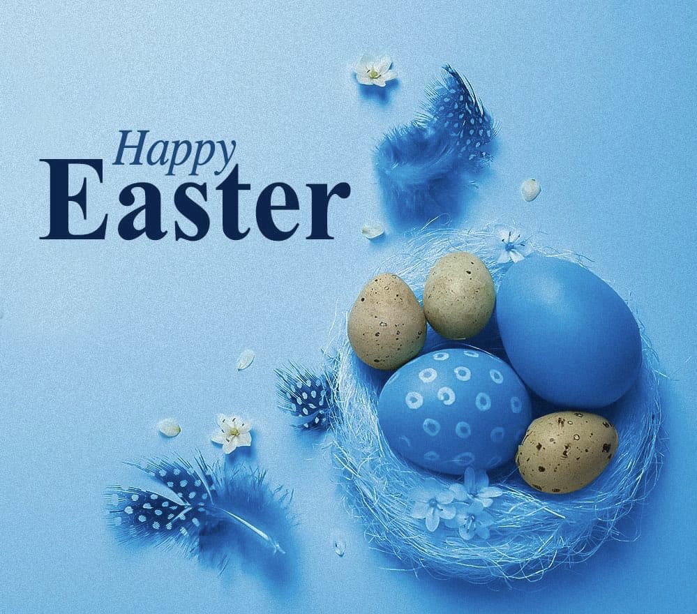 We wish our friends and colleagues a very happy and peaceful Easter 🙏