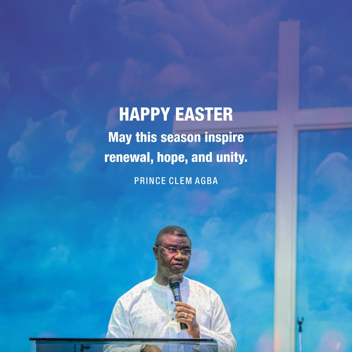 As we reflect on the profound sacrifice by Jesus Christ and the hope brought by His resurrection, may this Easter season ignite in us a spirit of renewal, hope, and unity.

I also wish our great nation, Nigeria, greater prosperity in the months and years ahead under the