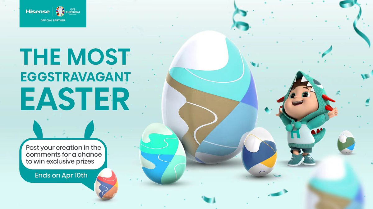 Happy Easter, everyone! 🐣 Let‘s celebrate the joy of this special day by spreading love and creativity. Share your creative easter egg designs in the comments below! 🎨The most egg-ceptional entries might just win some special prizes! To enter:🩷 1. Follow us 2. Retweet with