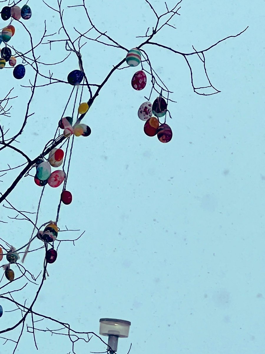 thebrownhat's tweet photo. #4photos day 17 last day in #Rovaniemi #Finland #ScandiMoon - @MyVoiceMap walk. Easter in the snow! https://t.co/VuSuf2MXsr