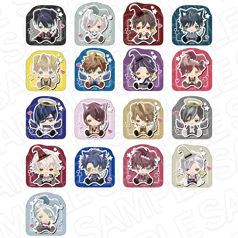 イケメンヴィラン イケヴィラ サイバード 初期 缶バッジ エリス R 21点