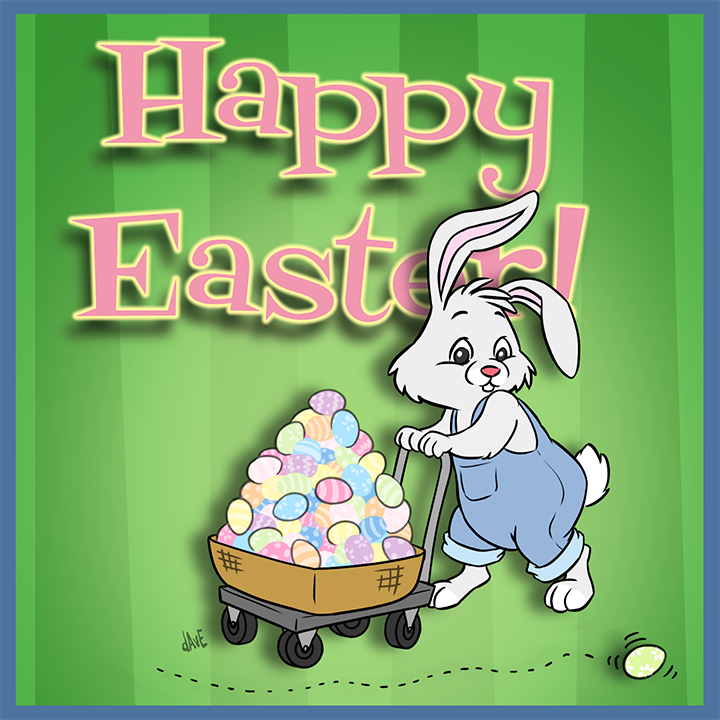 • Happy Easter!... 😊

#easter #happyeaster #easterbunny #eastereggs #easterart #eastercards #holidaycards #rabbits #bunnies #cartoons #sketches #illustrations #art #sketchbookpro #photoshop #adobe #wacomart #wacom