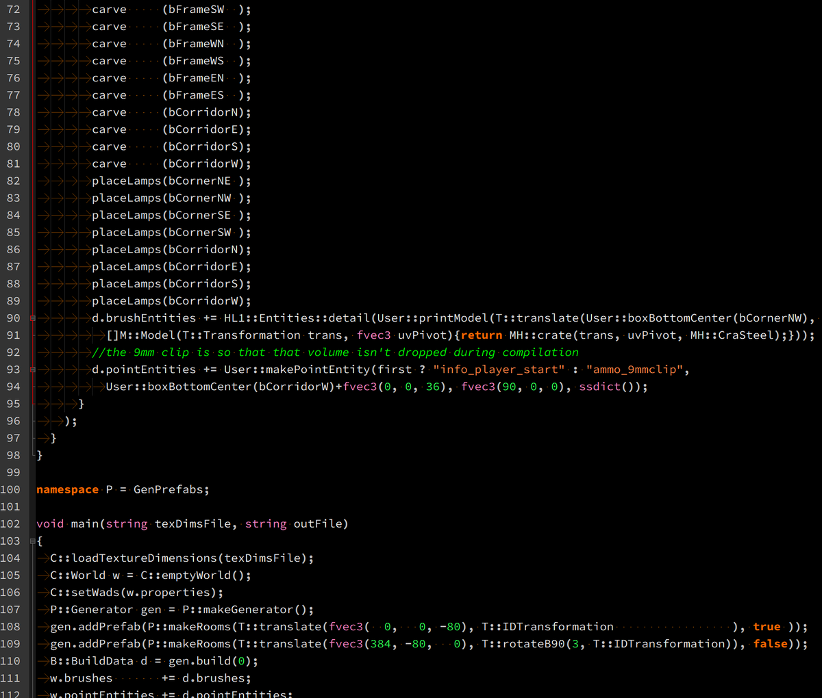 We need more sideways levels casually built in notepad. :P #halflife #hl1