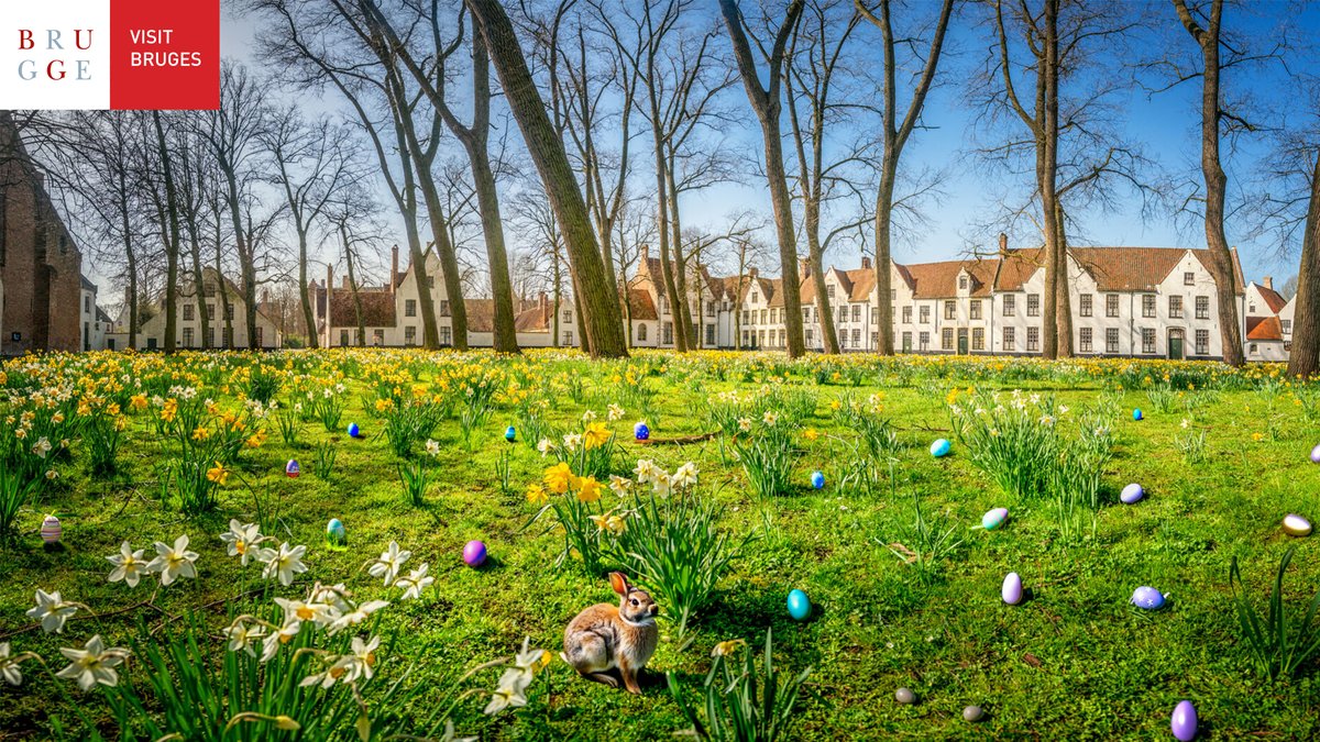 Visit Bruges wishes you an eggcellent Easter! 🐇