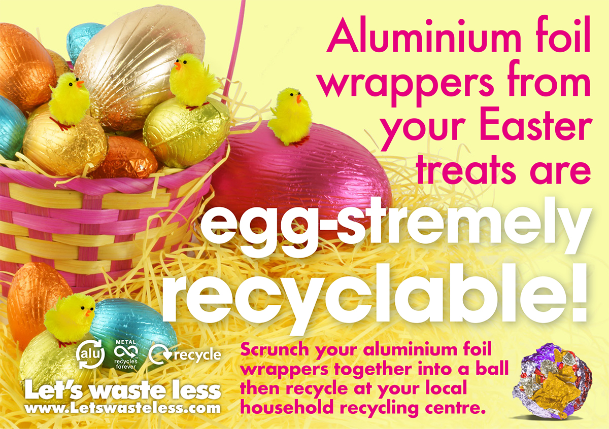 🐰🥚 How many Easter eggs did you score this year? 🍫 Be sure to ball up the tinfoil and recycle it at your local Household Recycling Centre, and recycle cardboard in your green bin!

♻️🌟 #EasterEggs #ChocolateLove #RecycleAndReuse #GreenLiving #HappyEaster #LetsWasteLess 🌷