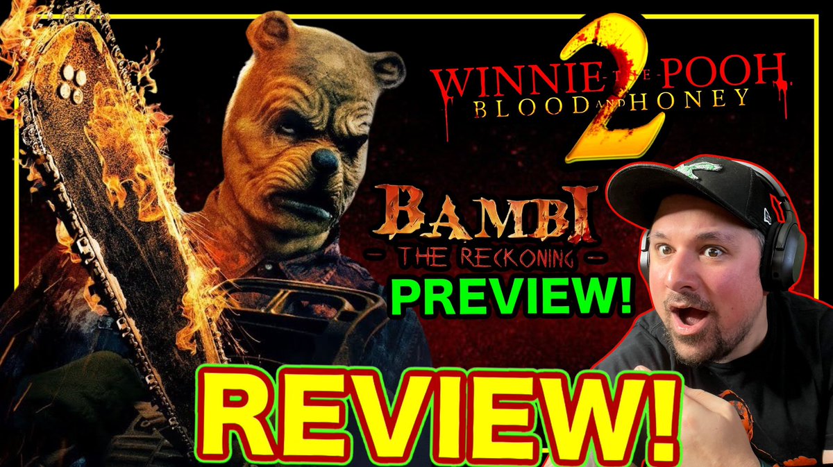 10/10! Scott and Rhys TURNED THE DIAL TO 1000 In #WinnieThePoohBloodAndHoney2 Kills! Gore! Story! And lore! A huge upgrade from the 1st one! The creativity and kills! Every character had their moment! WOW @poohbandh Check out my Yt video here! youtu.be/0fJYXHjUHiU?si…