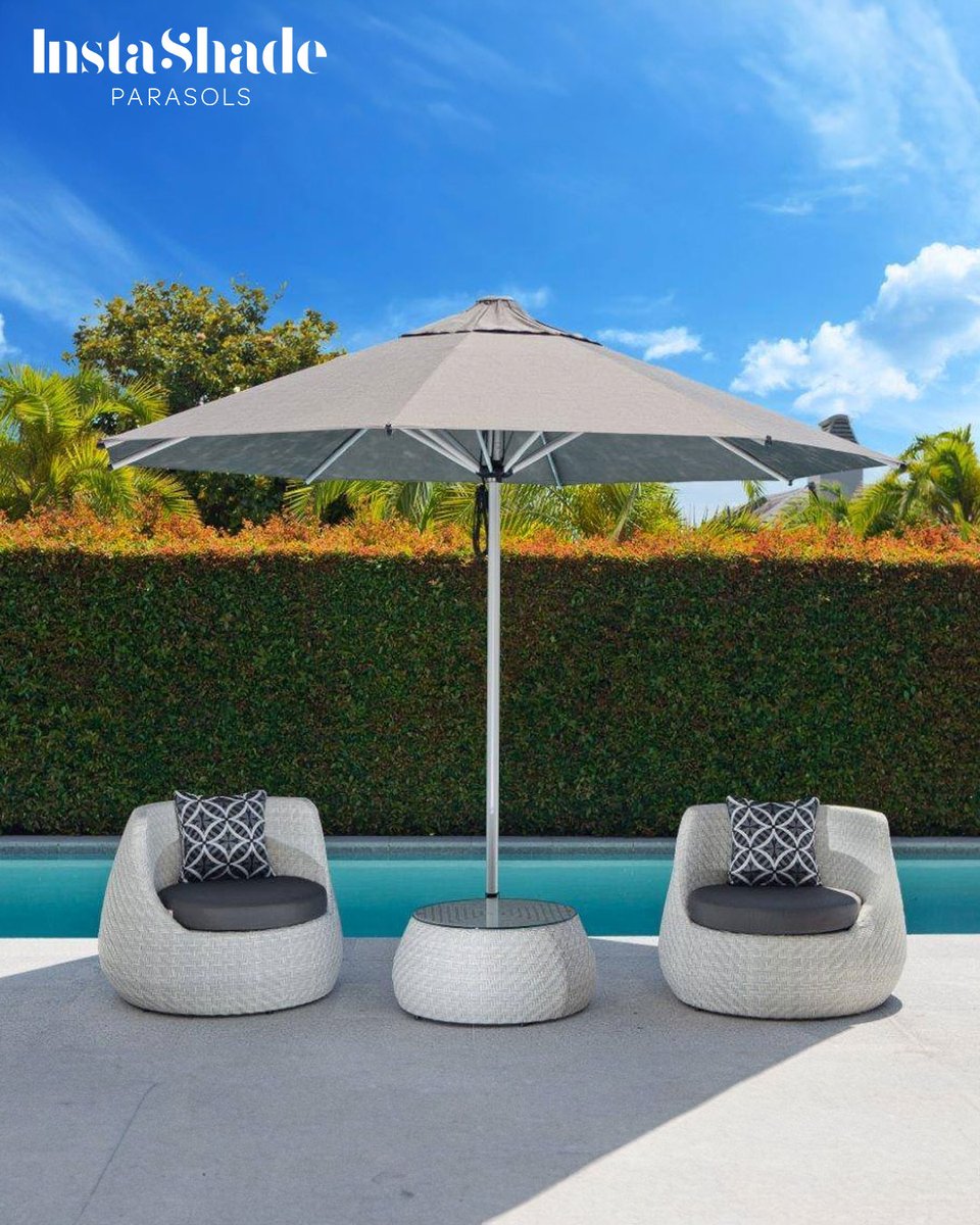 Elevate your summer with our sleek Café Series Centre Post Parasols! Enjoy 15% off all online orders until midnight tomorrow - shop now and make your outdoor gatherings unforgettable. ☀️🌿 instashade.co.uk (Offer excludes Pergolas)