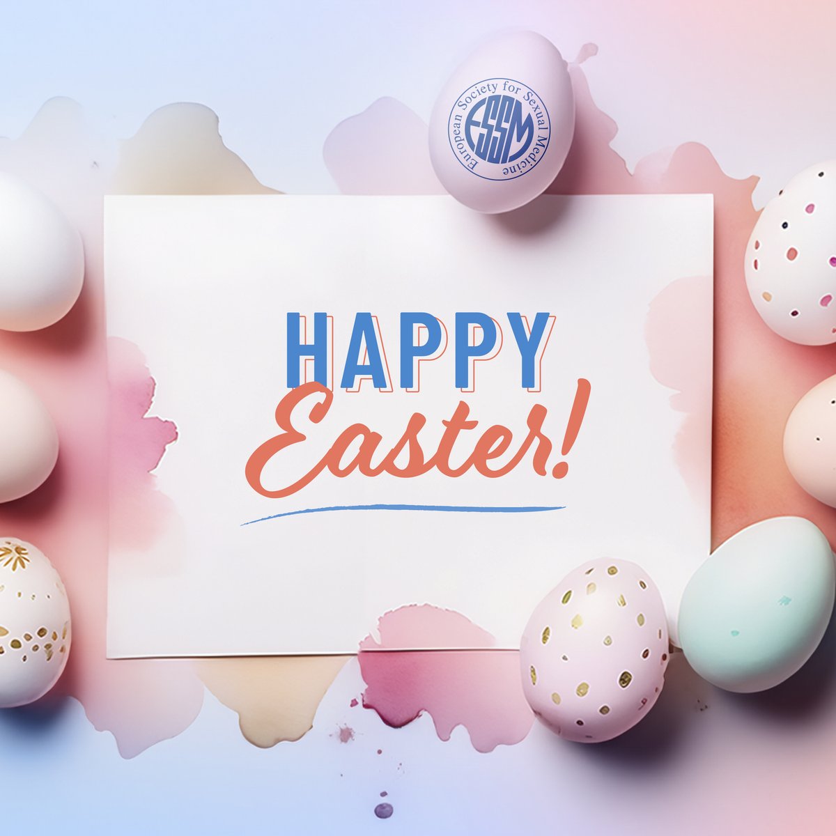 The European Society for Sexual Medicine wishes everyone a Happy Easter 🐰​

May your day be filled with plenty of ‘egg-citement' and delightful surprises! 🐣​

Take your chance and become an ESSM member 👉🏻 bit.ly/3IXStOk ​

#ESSM #SexualMedicine #SexualHealth #Sexology