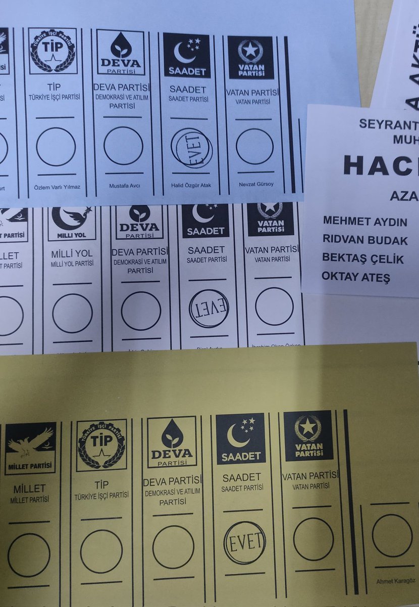 Gönül rahatlığı ile oyun Saadet partisine.