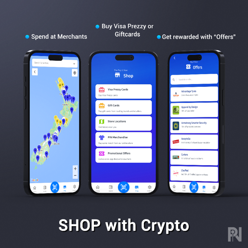 PayItNow_PIN's tweet photo. "The digital wallet that does it all" ๐ฅ ๐
This is the ultimate all-in-one digital solution, packed with so much functionality that it's on the verge of becoming New Zealand's first-ever Super-App! ๐ฒ๐ฆธโโ๏ธ
#shopwithcrypto #pinnetworkapp #payitnow