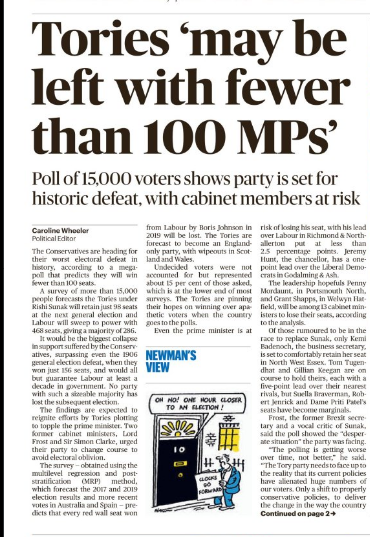 dave43law's tweet photo. Ok I put this story on last night but then I just LOVE a good news story 🤣🤣

#ToriesOut633 #SunakOut523 #GeneralElectionNow #Sunackered #UnitedAgainstTheTories #Starmer4PM #ToryChaos https://t.co/xU0J0nIuv4