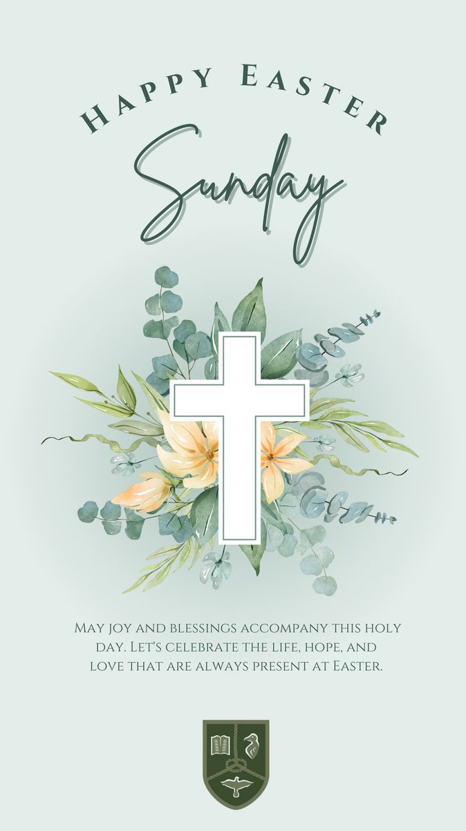 Happy Easter from everyone in the @StJohnsCE family!