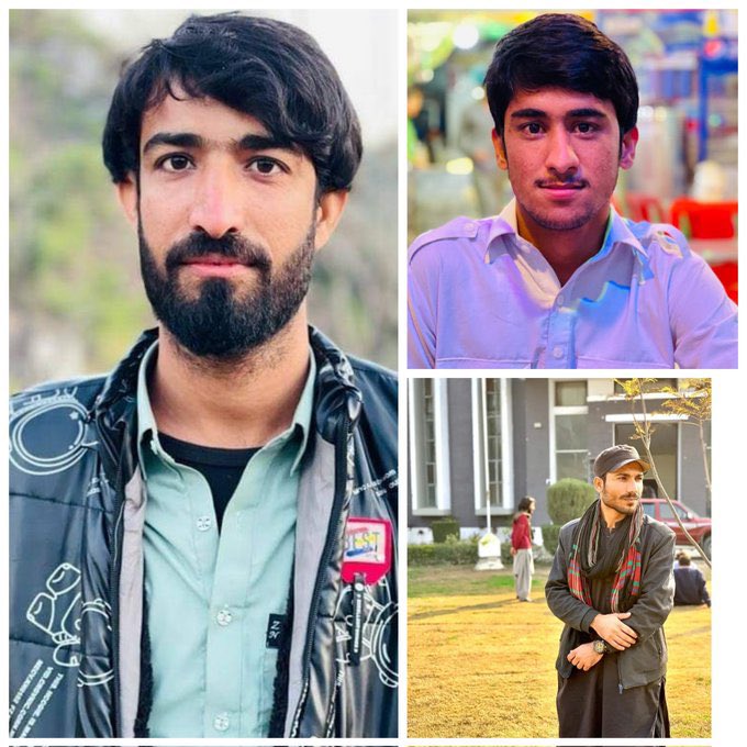 If we remain silent, 
A day will come
We all go missing one by one…..
It’s better, do not let that situation to arrive!
Resist for your survival 🚩

#ReleaseKhudaDadSeraj 
#ReleaseFerozBaloch 
#ReleaseAhmedKhan 
#SaveBalochStudents