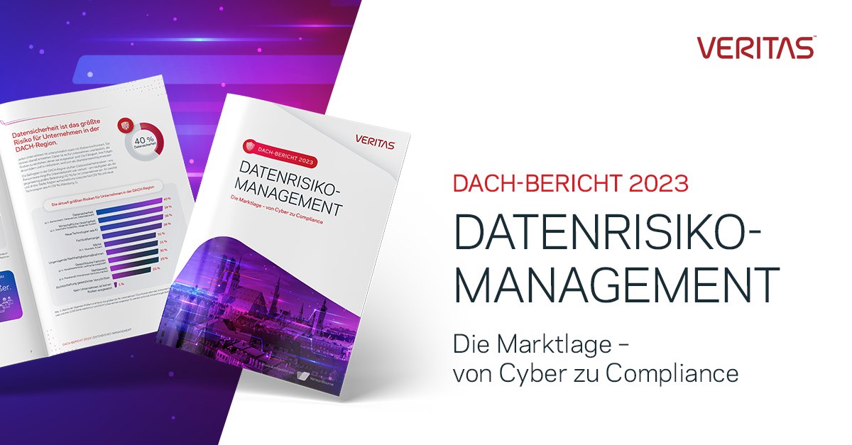 Die Fähigkeit zum Risiko-Management bildet den Eckpfeiler für ein erfolgreiches Unternehmen. Laden Sie unseren neuesten Bericht herunter, um einen Einblick in das Datenrisiko-Management in der DACH-Region zu erhalten. Weitere Infos: vrt.as/4bAJdwn