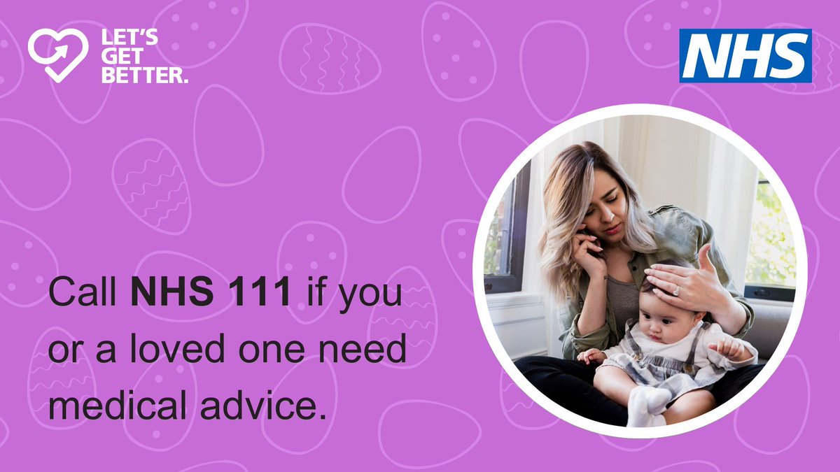 For non-emergency medical advice, NHS 111 is available 24/7. ☎️ Trained medical professionals can provide guidance on the most appropriate medical care. Find out more: letsgetbetter.co.uk/bank-holiday