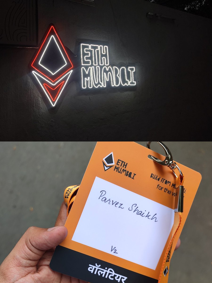 p_parvez's tweet photo. Vibes at @ethmumbai ✨✨
What a start 🔥🔥👀. All the best to all the hackers. 

Happy hacking 🫡👨‍💻 https://t.co/g8TCDS5t6Q