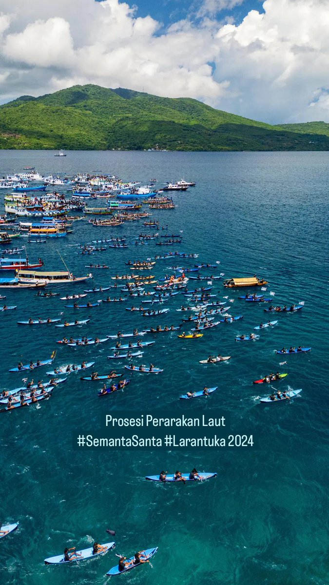 Prosesi Perarakan Laut 2024
#SemantaSanta #Larantuka #FloresTimur