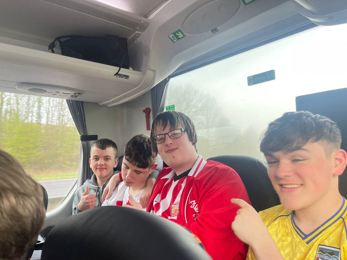 Grandson and the lads off to Cardiff have a good boys stay safe