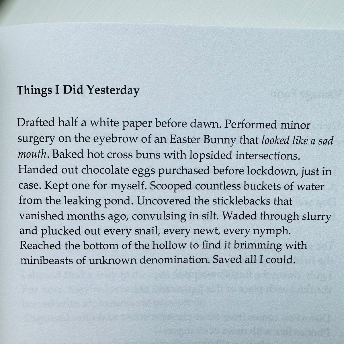 An Easter-themed lockdown poem from Company of Ghosts 👻