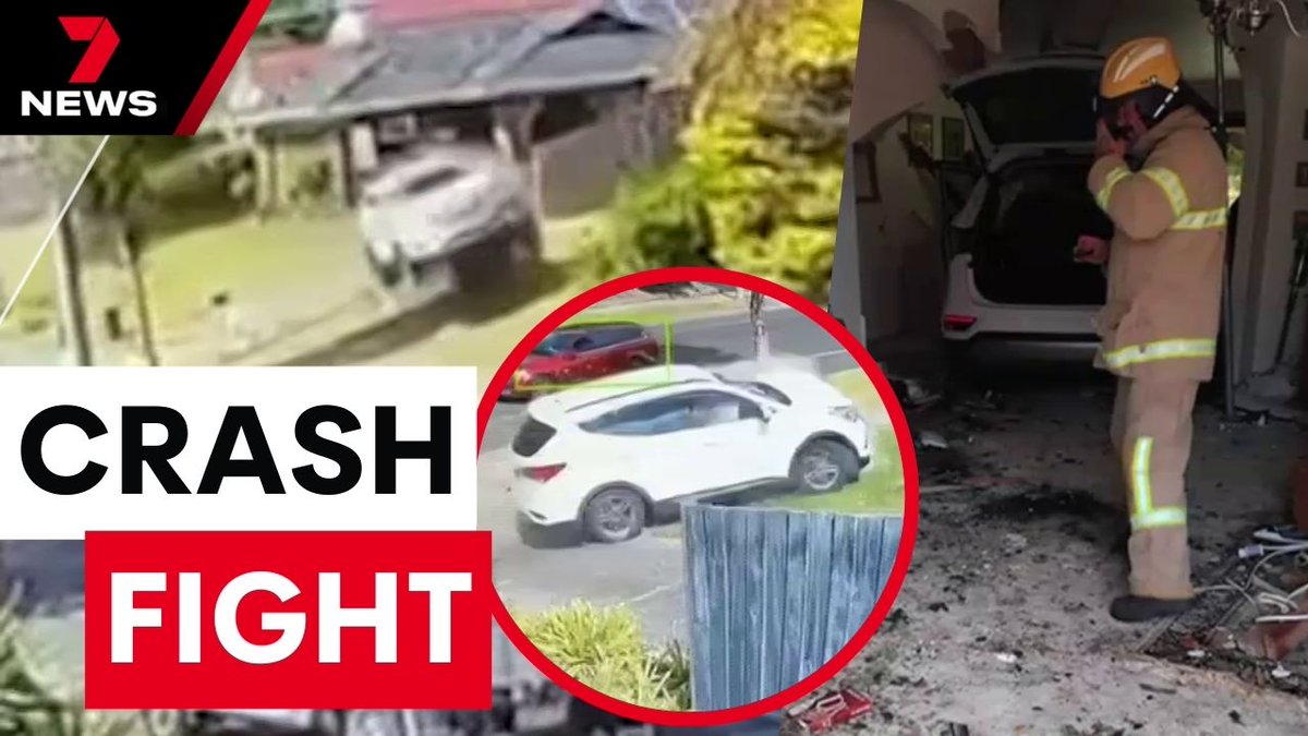 A pregnant woman and a 7-year-old girl have survived a frightening crash in Melbourne’s southeast. She lost control of the car, ploughing into an elderly couple's Carrum Downs home. youtu.be/C90SgPW5HV4 @tyra_stowers #7NEWS