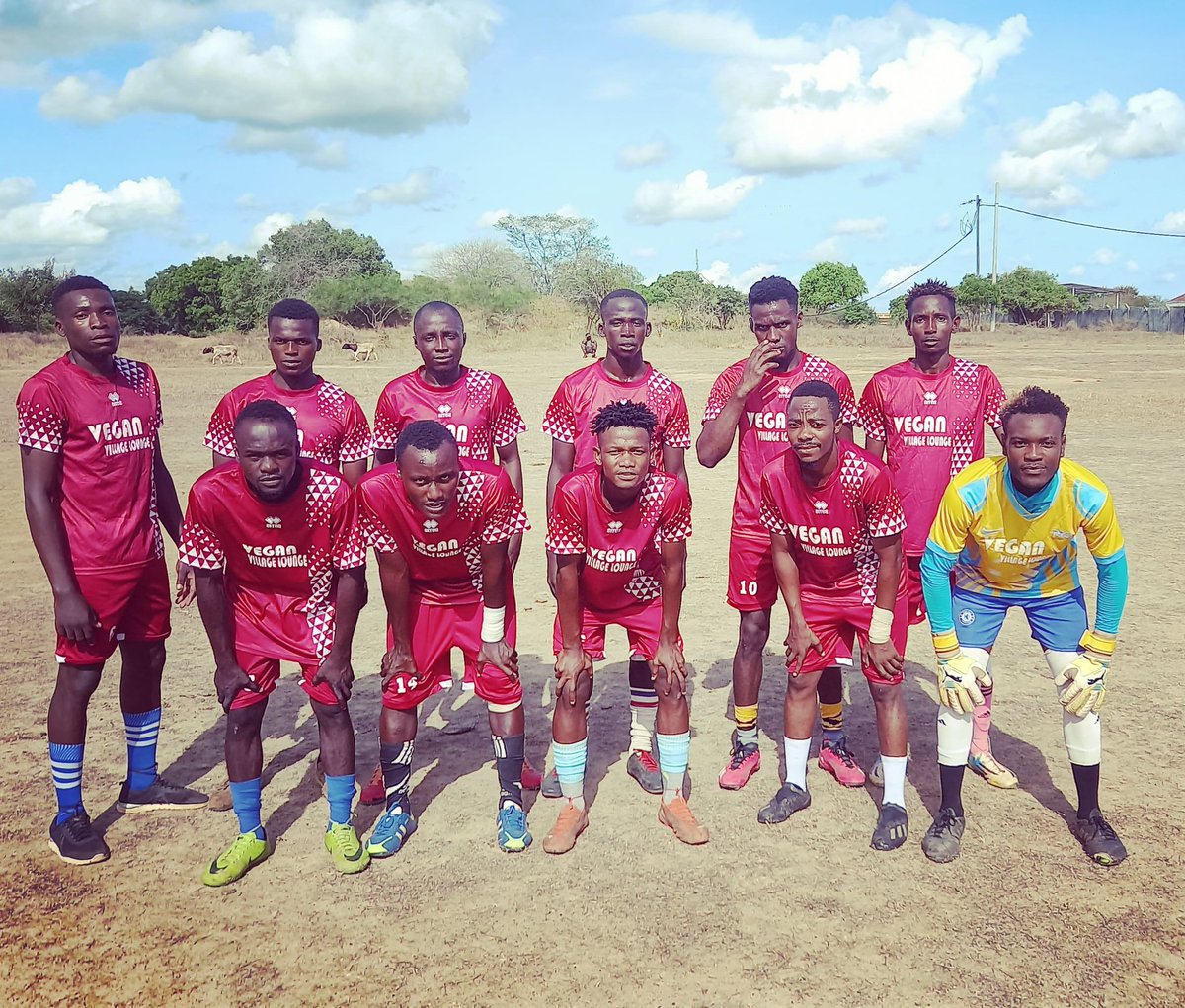 Our Vegan Team Nyundo FC sponsored by #GiriamaVillageLounge won 3-0 against Garrison FC this week. Garrison FC is one of The Kenyan Military Defence Forces football team. We played very well and could have even scored 5-6 goals. Well done to everyone. We'll played lads.