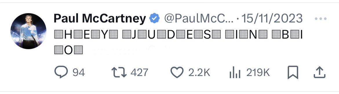 NOT YOU AN ALL PAUL 😾😾😾