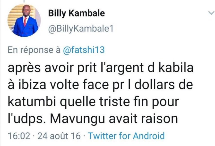 #RDC: Les insultes de l'UNC contre les autorités de l'UDPS il ya seulement quelques mois. 

Suivons toujours....