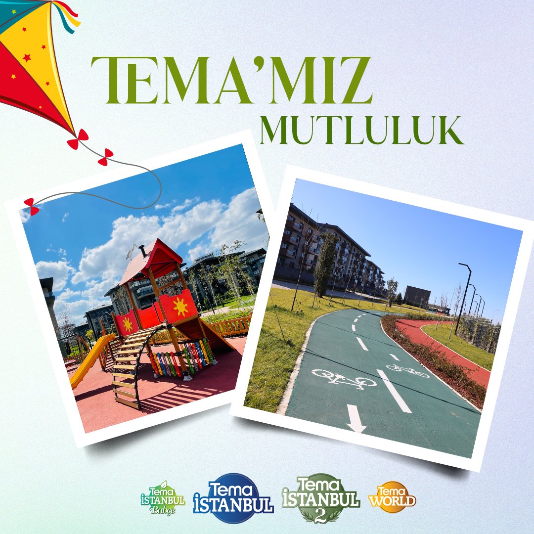 Tema İstanbul 2'nin sunduğu eşsiz yaşam alanlarıyla dolu dünyamızda, her anınızı mutlulukla doldurabilirsiniz.

📌Spor sahaları
📌Yeşil alanlar
📌Keyifli yürüyüş parkurları
📌Çocuk oyun alanları

#Temaİstanbul #SosyalAlan #Peyzaj #YürüyüşParkuru #OyunAlanı