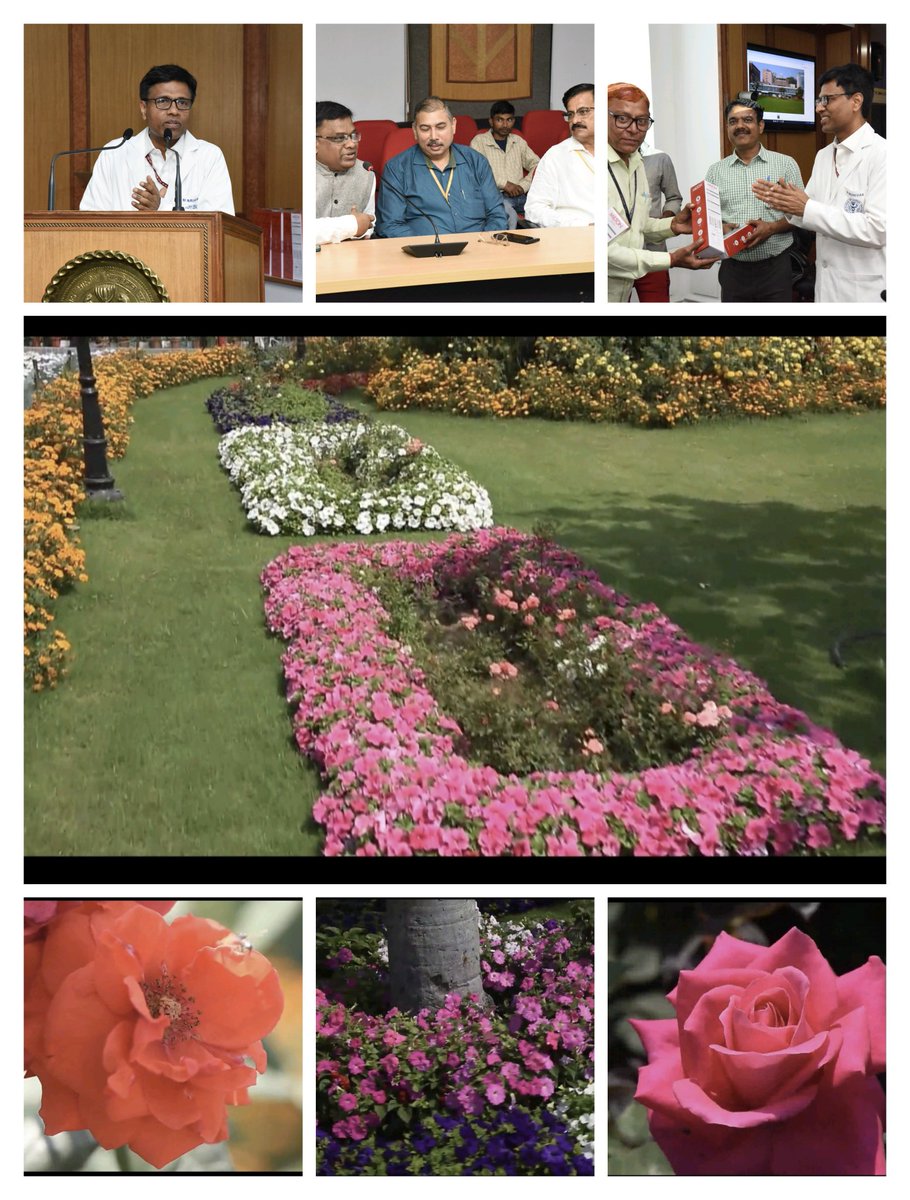 aiims_newdelhi's tweet photo. Beautiful spring season at AIIMS New Delhi campus!
Striving to create a serene and pleasant environment for patients, visitors and staff!

Dr. (Prof.) M. Srinivas, Director, AIIMS, New Delhi emphasised the benefits of a green and pleasant surroundings on  positive thinking, stress reduction and healing.