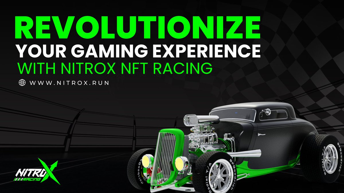 The race track just got a whole lot more exciting with NFT-powered cars! Time to stake your claim and dominate the leaderboard! 🏁🏎️ 

The future of racing is here🤝

#Racing #Ride2Earn #Metaverse #VR #NFTcars #PlayToEarn #Nitorx