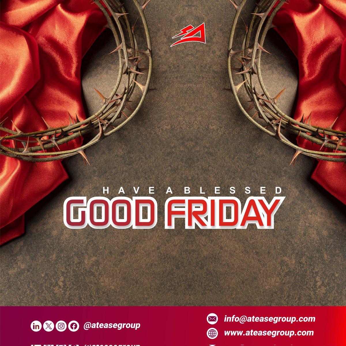 What a Good Friday to show others the love he shows you and be blessed.

#ateasegroup #Goodfriday #atease #easter2024 #Beyonce #Crew