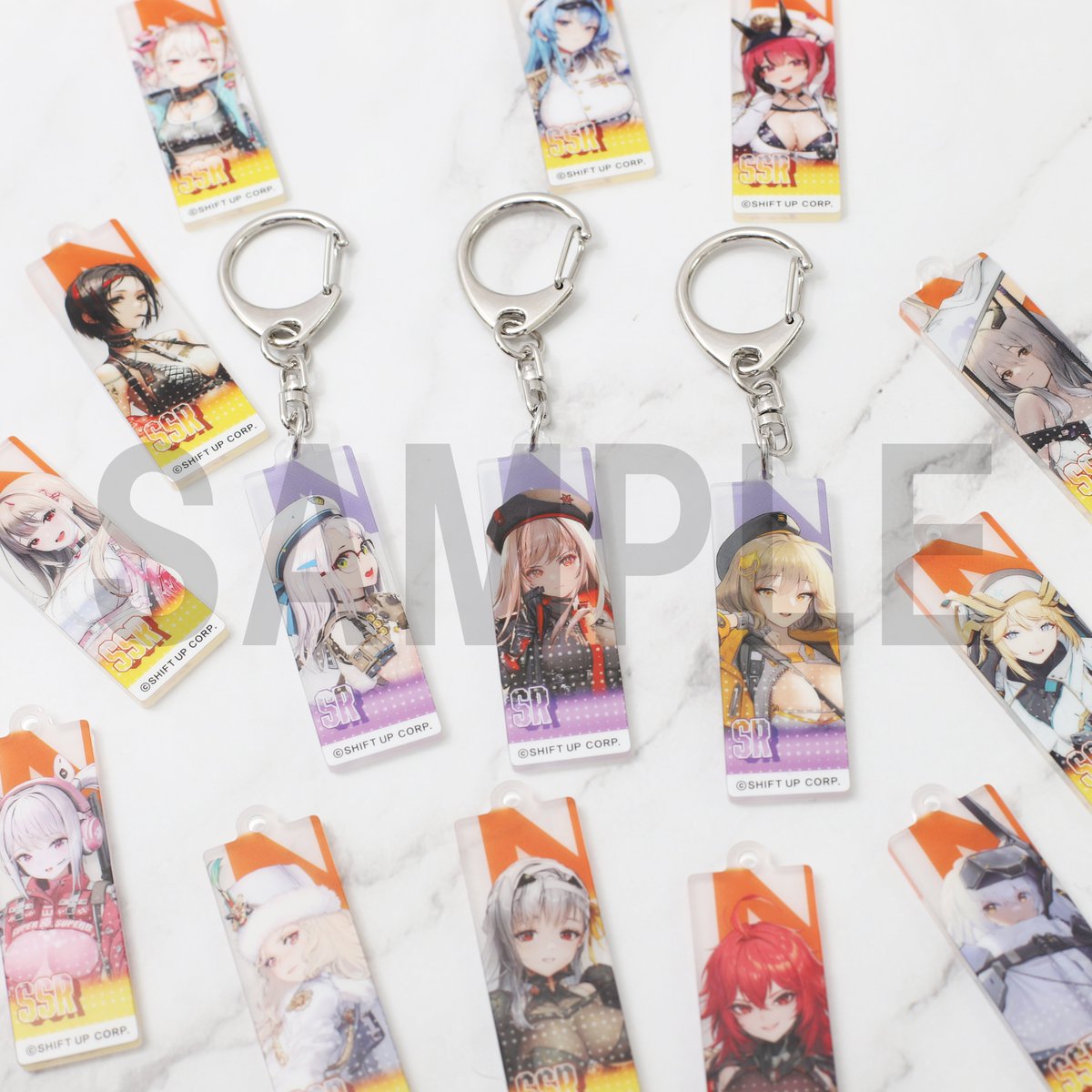 TAITO限定 NIKKE アクリルキーホルダー 4個セット - メルカリ