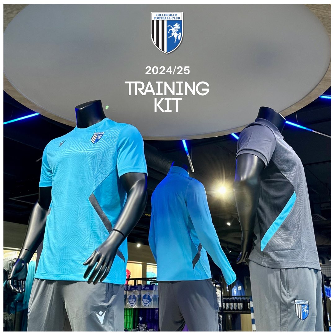 Training colours 🔵⚫️ The new 2024/25 Training Kit is now available in the club shop & online! #Gills