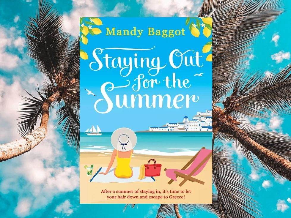 Ready to jump back into paradise?
Travel to Greece with my novel Staying Out for the Summer for an unforgettable whirlwind of a romance! 

Ebook: buff.ly/498YfXG 
Audiobook: buff.ly/497Smua 
Paperback: buff.ly/498qfe8 

#MandyBaggot #Read #Reading #Love