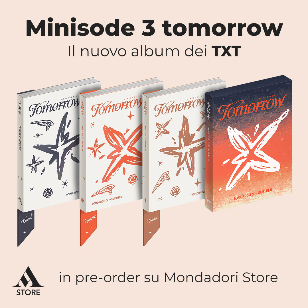 ✨MINISODE 3 TOMORROW
Il nuovo album dei TXT in pre-order su Mondadori Store!! mondadoristore.it/Minisode-3-tom…