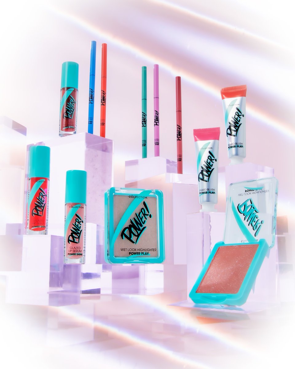 RT & follow 2 #WIN the @collectioncosmetics POWER range! ✨ Competition ends 23:59 01/04/24, Ts&Cs apply please see bio. 16+ and UK only. Superdrug Stores plc is the promoter.