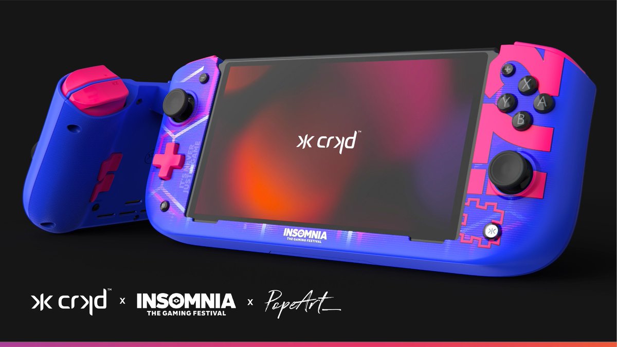 crkdgg's tweet photo. 🎁 Stop by the CRKD booth at @IGfestUK to enter for a chance to win an exclusive Insomnia Fest #i72 themed Nitro Deck designed by @POPeArt_! https://t.co/xL7c8pUt0K