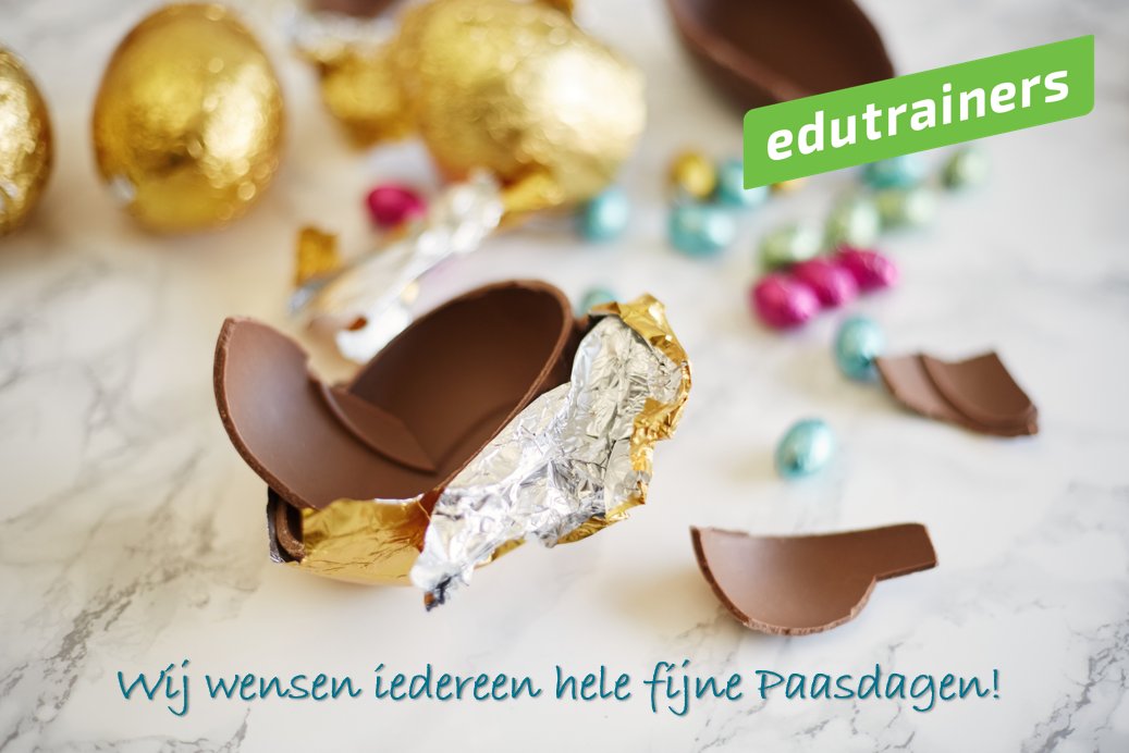 Namens team Edutrainers: Fijne Paasdagen!