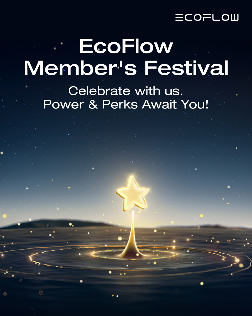 March Madness might be over, but the excitement rolls on for EcoFlow member: 1⃣️ Review your power journey with us & win a gift package valued up to $1,420 2⃣️Promote sustainable energy solutions & earn 10% cashback on orders you refer! #OneInAMillion #EcoFlowMembersFestival
