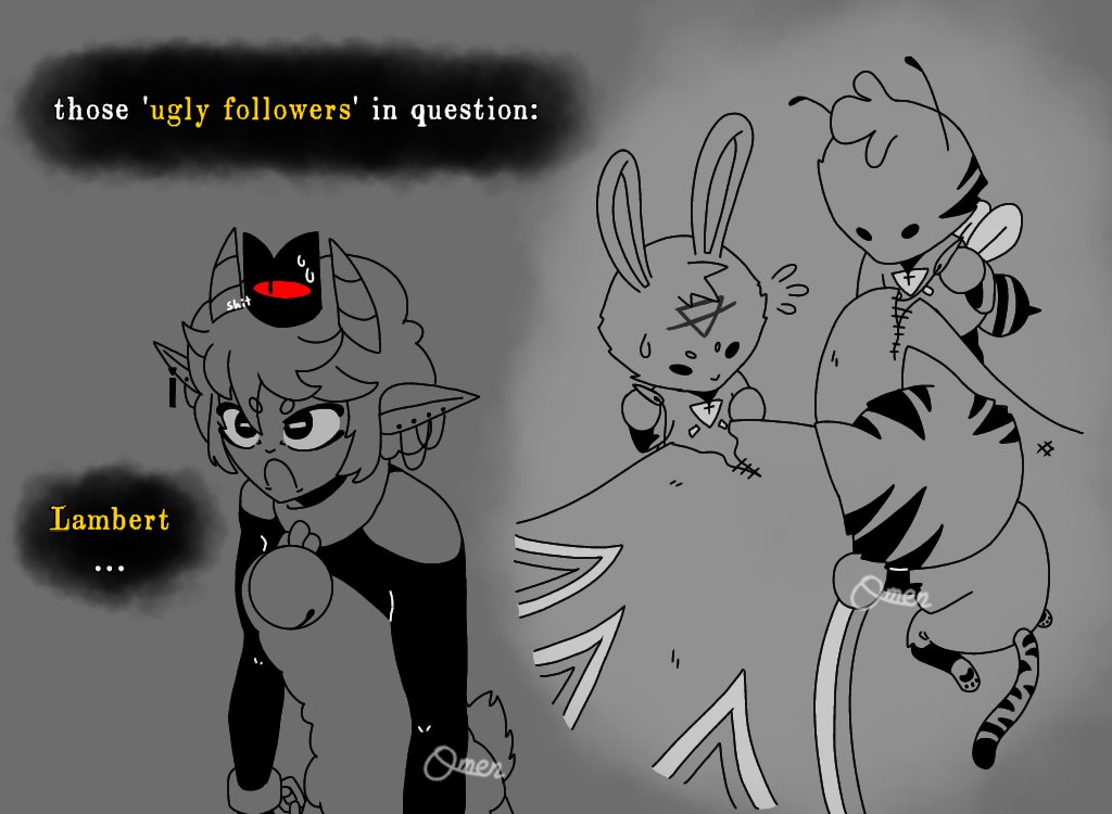 0men_at_Night's tweet photo. Lambert doesn't like Berith-
"Senseless Anger"
Part 1/1
#cultofthelambfanart #colt #cultofthelambcomic #COTL #cotllambert #cotlnarinder #cotlberith https://t.co/HflngnruVD