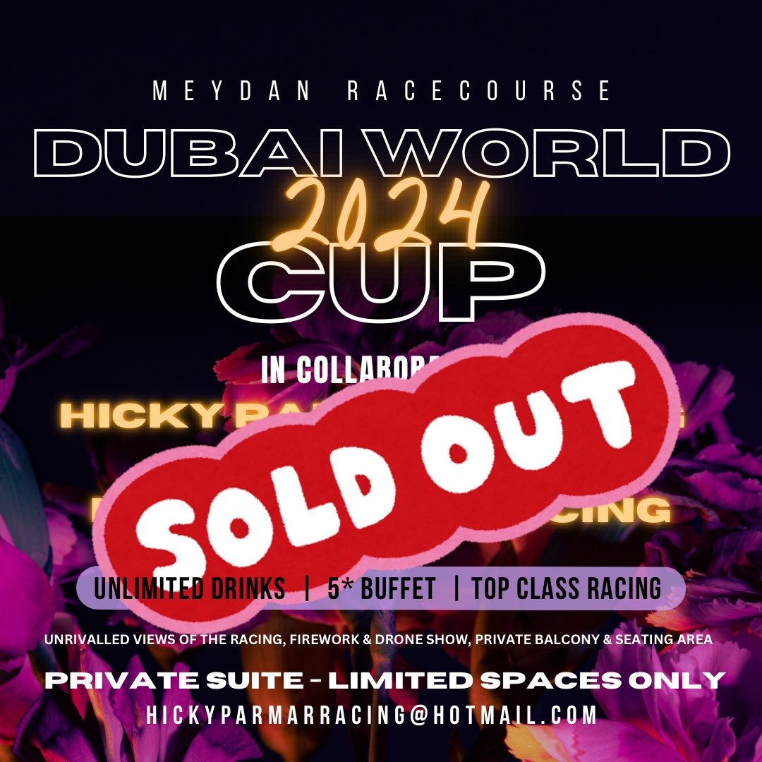DUBAI WORLD CUP BOX BADGES SOLD OUT ❌🇦🇪🚫🏆