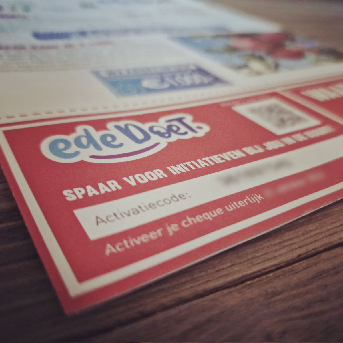 Heb jij jouw Ede Doet-waardecheque al gedoneerd? Met jouw bijdrage proberen we er dit jaar een extra feestelijke 40e Vlegeldag van te maken! 

Doneren kan via ededoet.nl/initiatief/3740 of stuur ons een foto van de activatiecode via een privébericht.