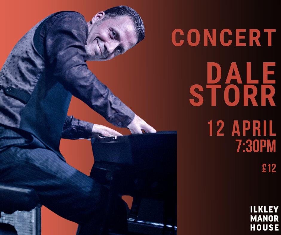 Next concert at 7:30pm, Fri 12 April. Dale Storr is a New Orleans-inspired jazz pianist + singer, wowing audiences across Europe incl, most recently, Lisa George from Coronation Street! Buy tickets online via eventbrite.com/e/821739694547 or in person at the House, weekends, 11am-4pm.