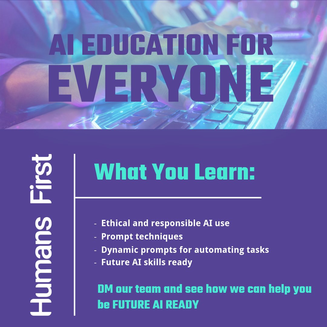 HumansfirstAI's tweet image. How can Humans First help you?