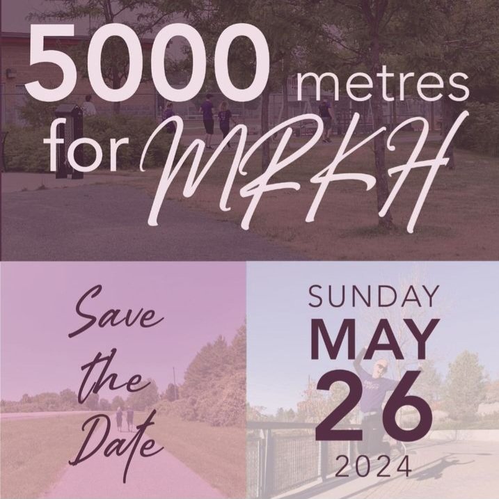 On 26th May 2024 MRKH Canada will be holding their 4th 5000 Metres for MRKH fundraiser which was inspired by our very own MRKH 5000 in 50 event. We are delighted to be a proud sponsor of this event and to help support our lovely friends over in Canada. mrkhconnect.co.uk/mrkh-canadas-5…