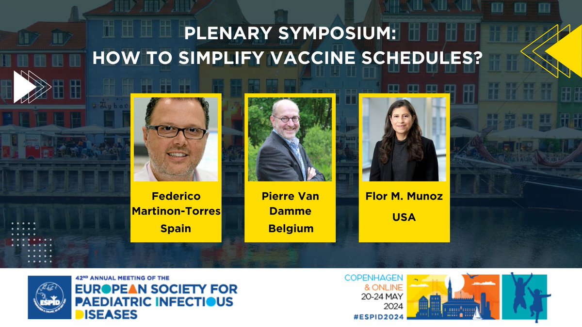 👉How to simplify vaccination schedules? 👉How to implement combination vaccines? 👉How to schedule maternal vaccination? Experts will be answering all these questions during #ESPID2024. bit.ly/37jeYxP @fedemartinon @Pnyx2010