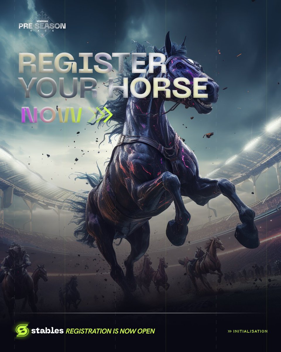 Registration for the Pre-Spring Season - Race #6 have started 🏇 And this race is a high stake high rewards race, with 9000 S-Points to win per echo ! 👉 app.playstables.io/my/races #tezos #OwnPlayThrill #SpringSeason