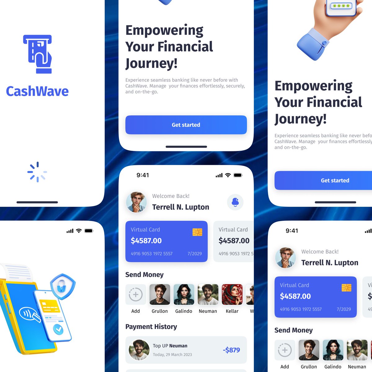 F_R_Priad's tweet photo. Introducing my latest design exploration: a sleek and intuitive Banking app UI! 💳💻
Checkout my profile: https://t.co/jbejHcrpiC
#BankingApp #UIUX #MobileDesign #UserExperience #ui #uiux #figmadesign #investmentapp #investment #ProblemSolving #designui https://t.co/dRuazqxn4E